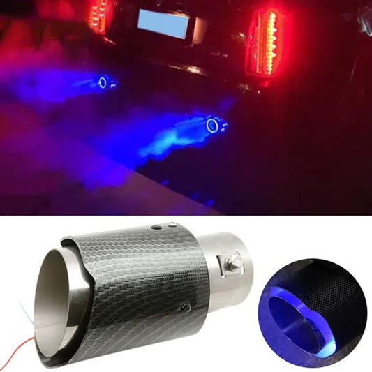 Automobile Tail Nozzle Flame Light-emitting Tube LED Light