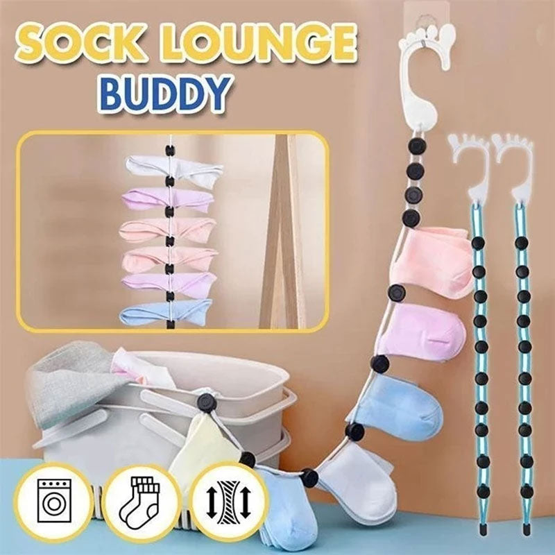 Adjustable Non-slip Socks Drying Rack