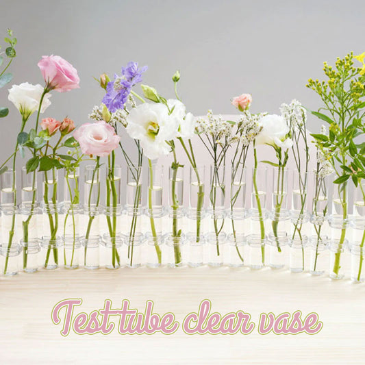 Ins Test Tube Transparent Glass Vase