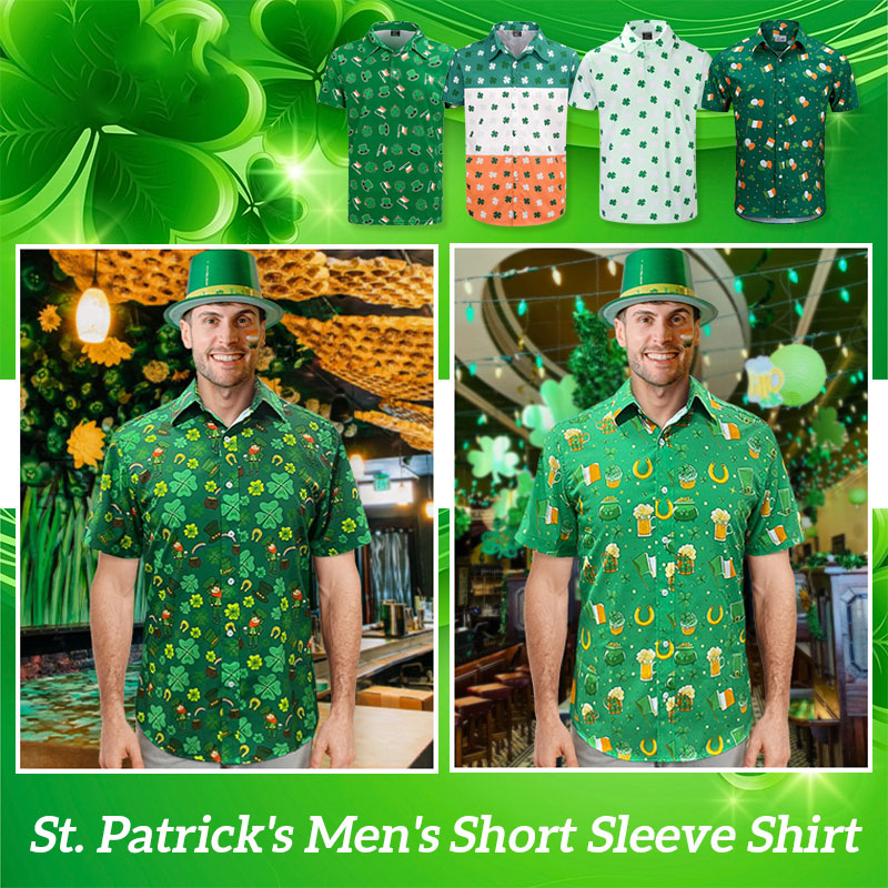 St. Patrick's Men's Short Sleeve Shirt