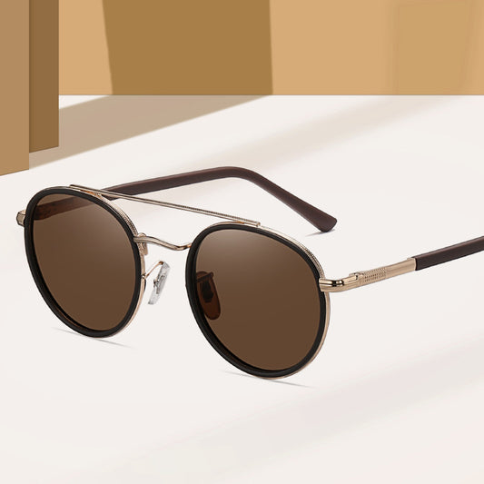 Folbom - Fashion Metal Round Sunglasses