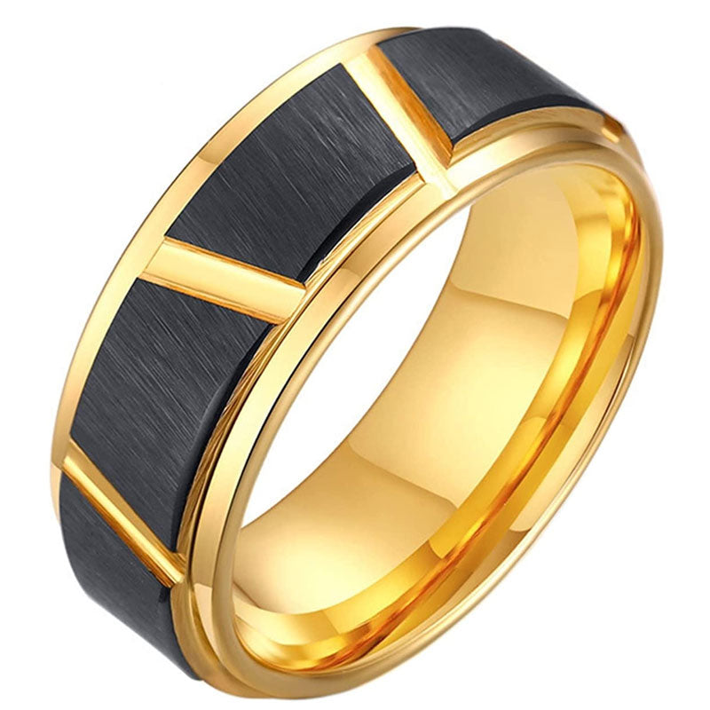 Folbom - Figure Slot Two Tone Ring