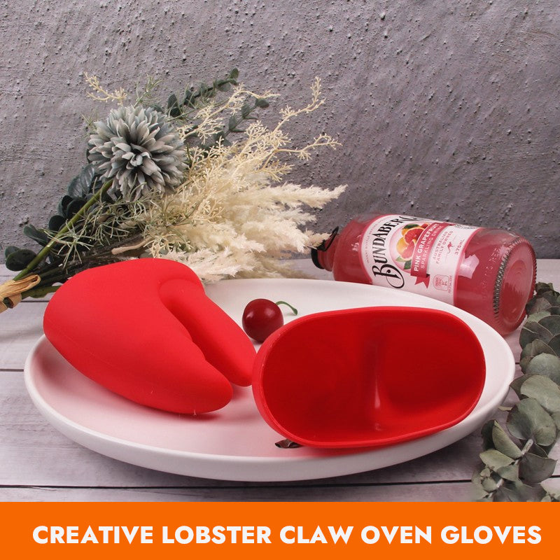 Creative Lobster Claw Oven Gloves