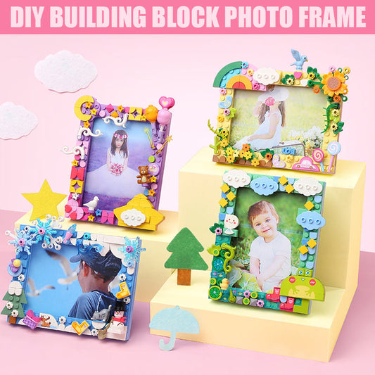 Diy Building Block Photo Frame