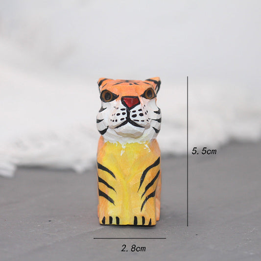 Small animal wood carving