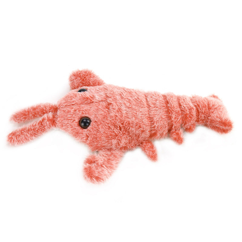 Funny Cat Electric Simulation Jumping Shrimp