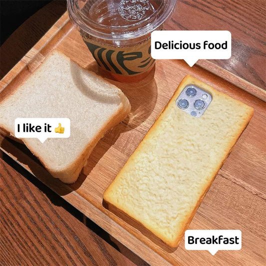 Toast Bread Protective Phone Case