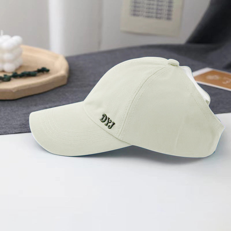 Tie-in Ponytail Baseball Cap