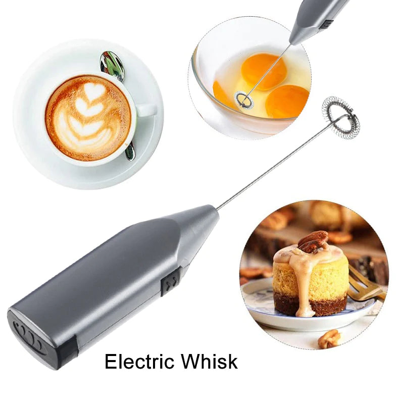 🥚Handheld Electric Egg Beater Milk Frother