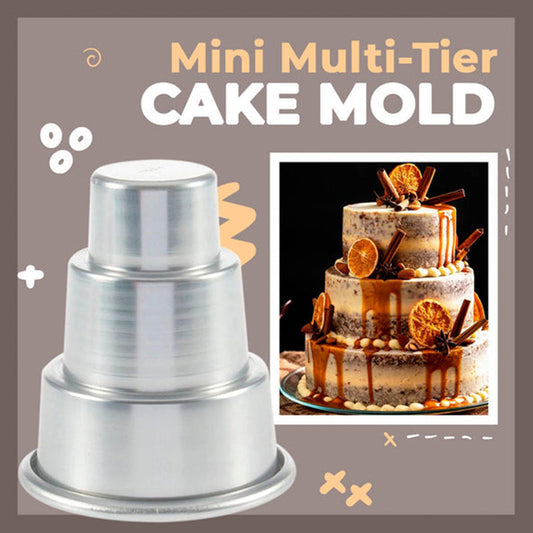 Mini Multi-Tier Cake Mold