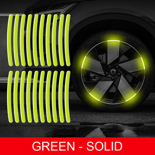 20PCS Car Tire Reflective Stickers