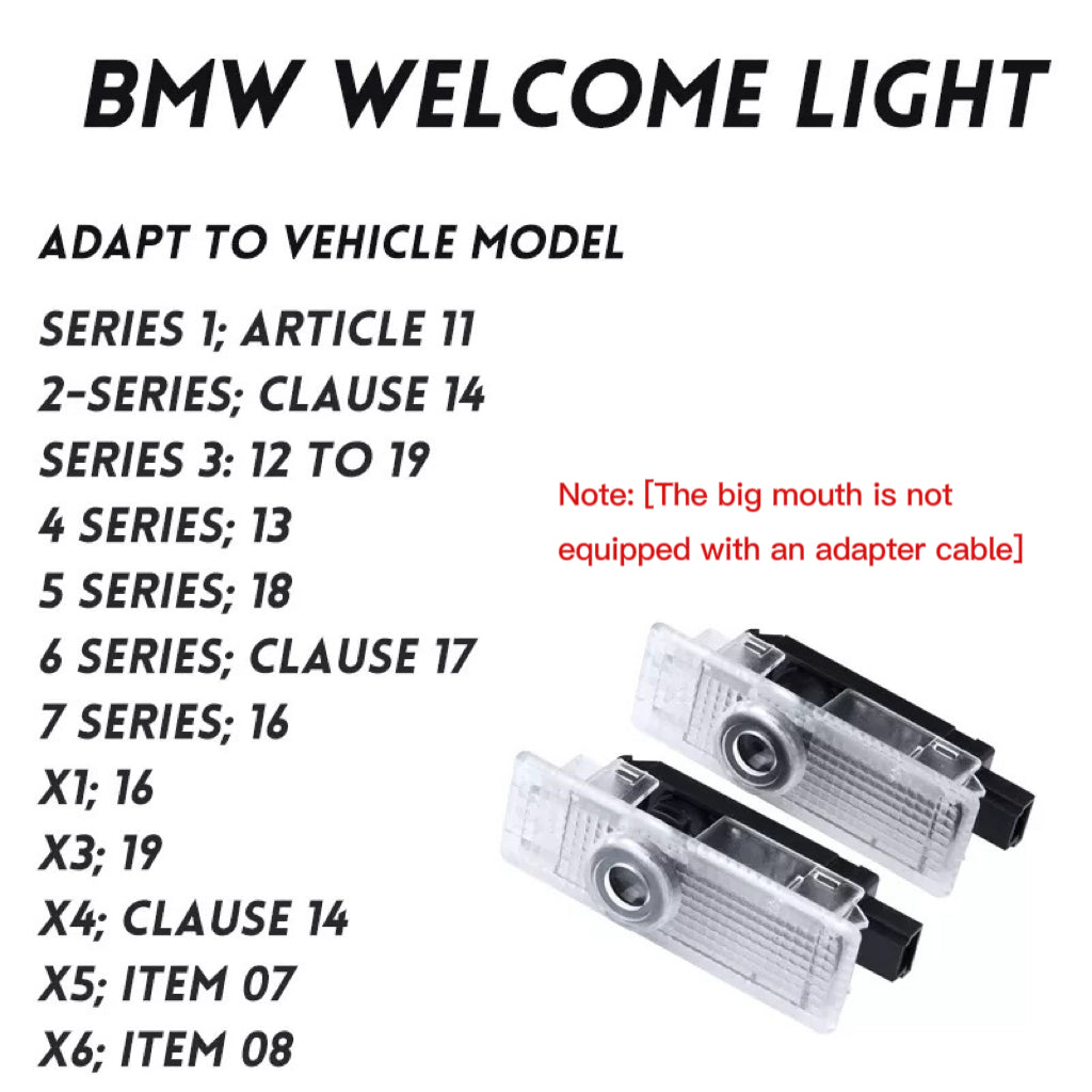 BMW Welcome Light（2 Pcs）