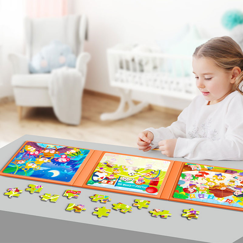 Children Puzzle Advanced Block Puzzle Magnetic Puzzle