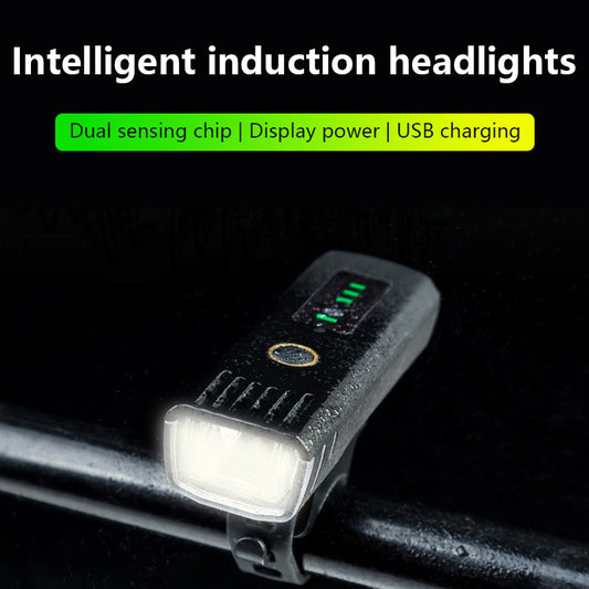 🚲USB Rechargeable Automatic Sensor Bicycle Headlight