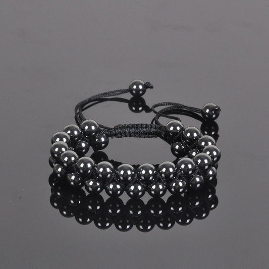 Double Layer Hematite Bracelet