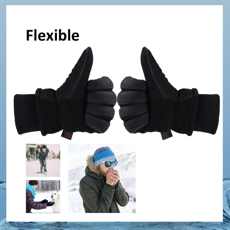 Deerskin Warm And Cold Ski Gloves