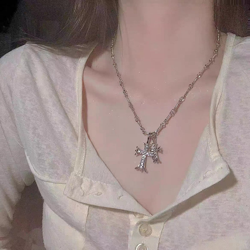 Diamond Cross Necklace