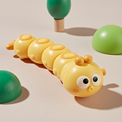 Winding Up Rocking Caterpillar Toy