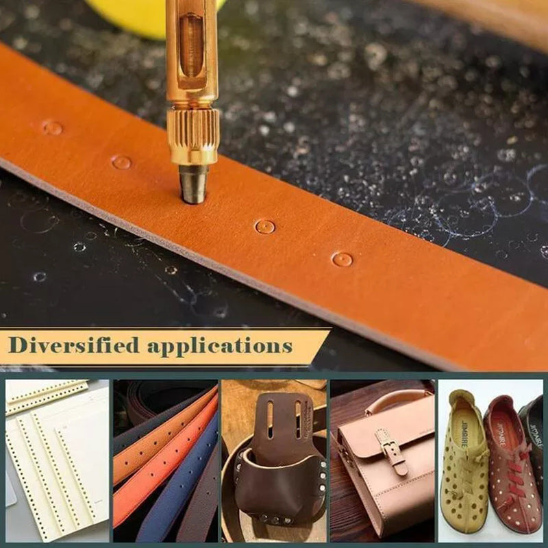 6 In 1 Leather Drilling Tool