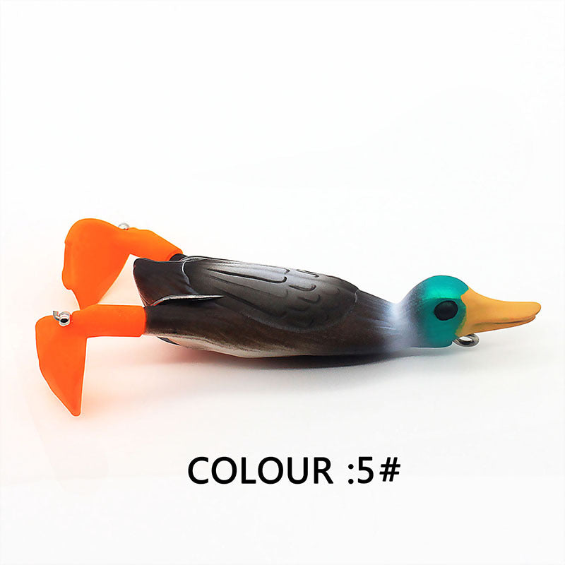 Double Propeller Duckling Soft Bionic Bait