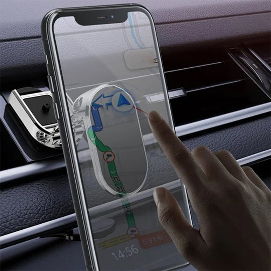 🔥Hot Sale 🔥2023 New Alloy Folding Magnetic Car Phone Holder