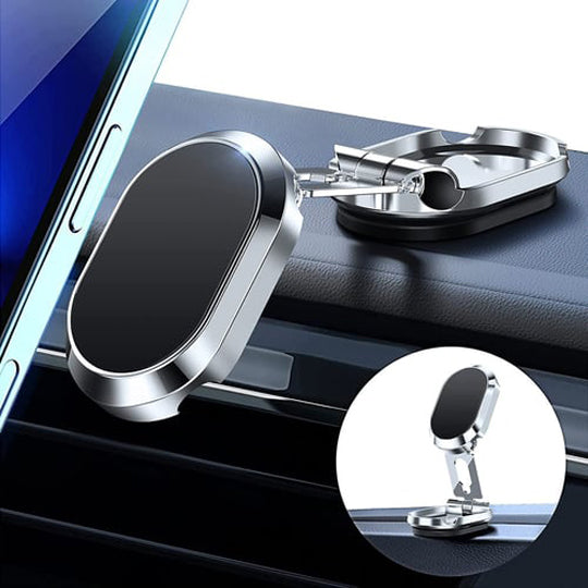 🔥Hot Sale 🔥2023 New Alloy Folding Magnetic Car Phone Holder