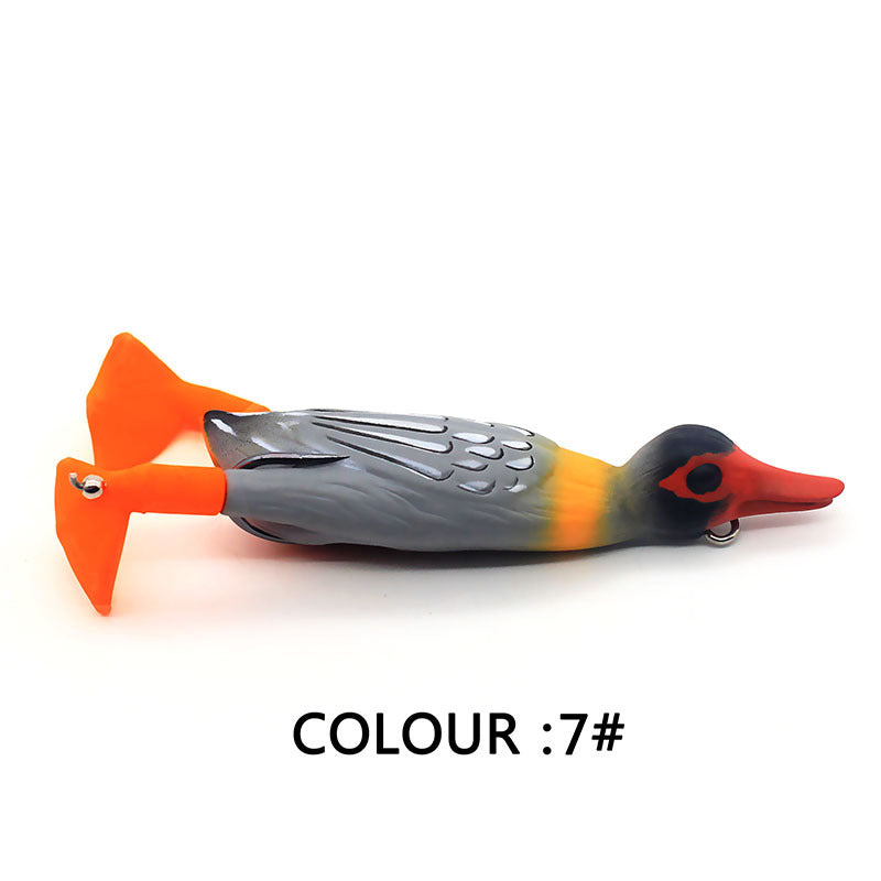 Double Propeller Duckling Soft Bionic Bait