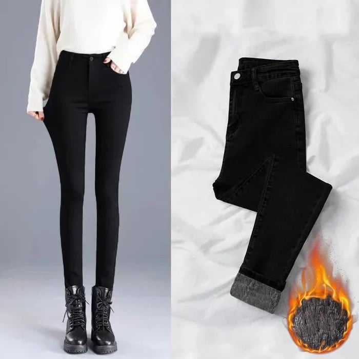 🔥🔥🔥BUY 2 GET 1 FREE ONLY TODAY 🔥🔥🔥Thermal Fleece Denim Jeggings