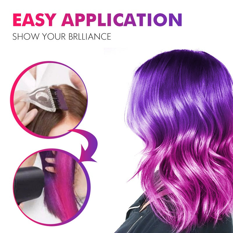 Thermochromic hair dye