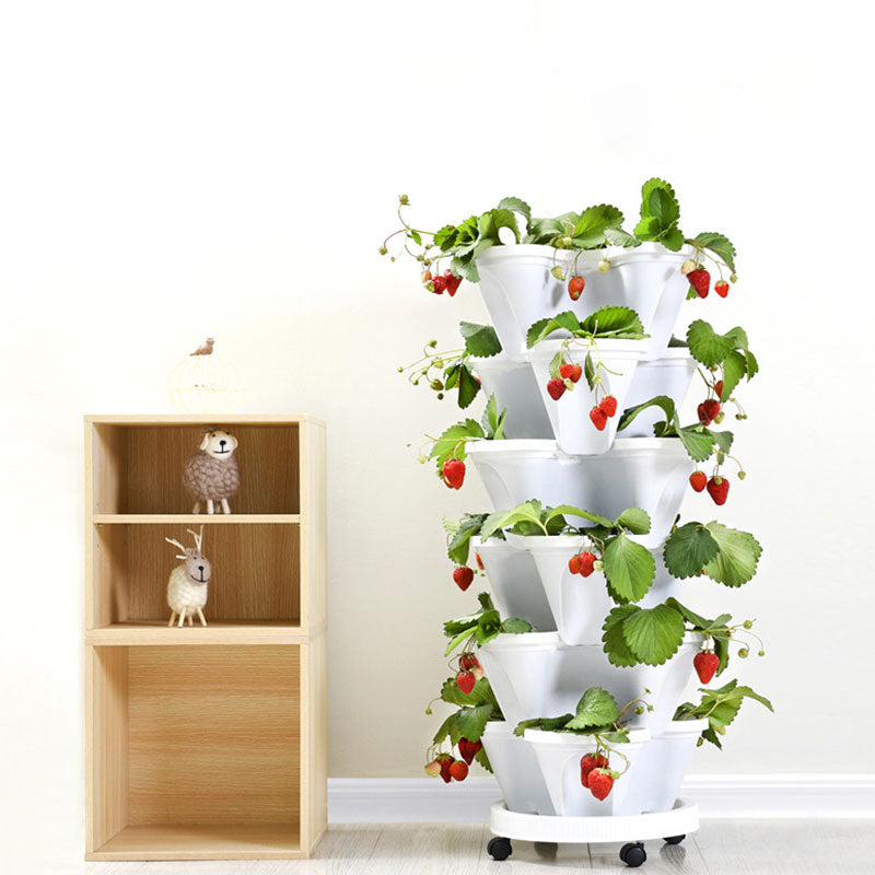 Vertical Stackable Flowerpot