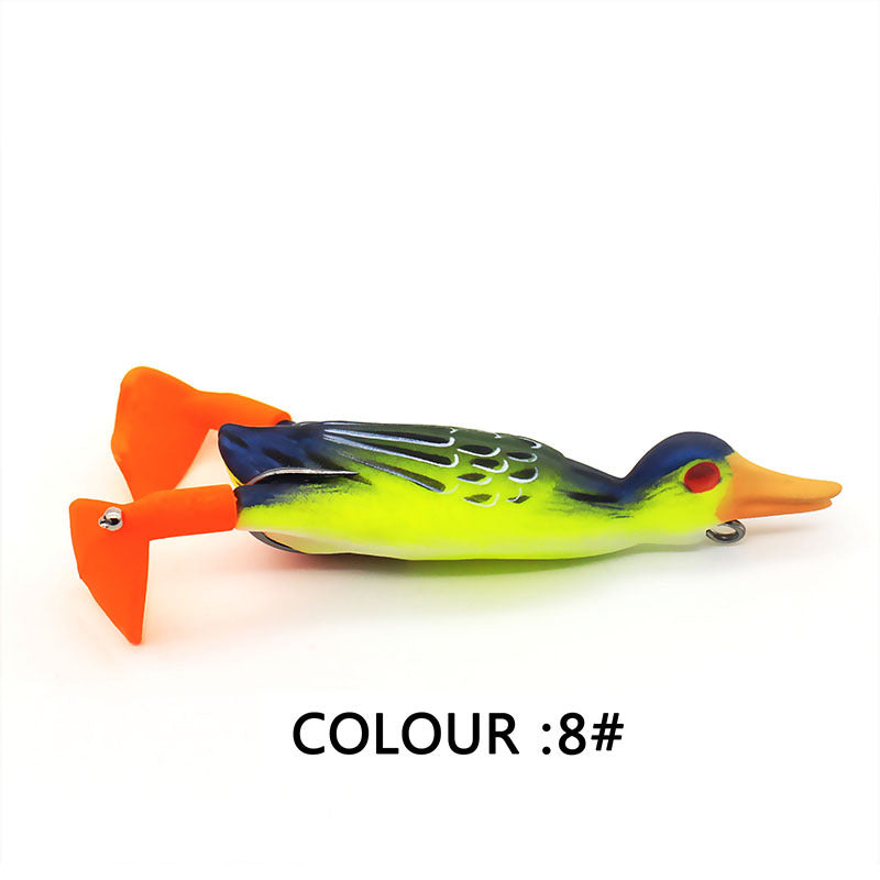 Double Propeller Duckling Soft Bionic Bait