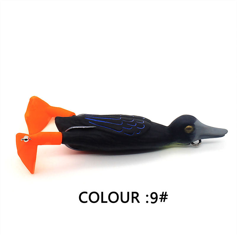 Double Propeller Duckling Soft Bionic Bait