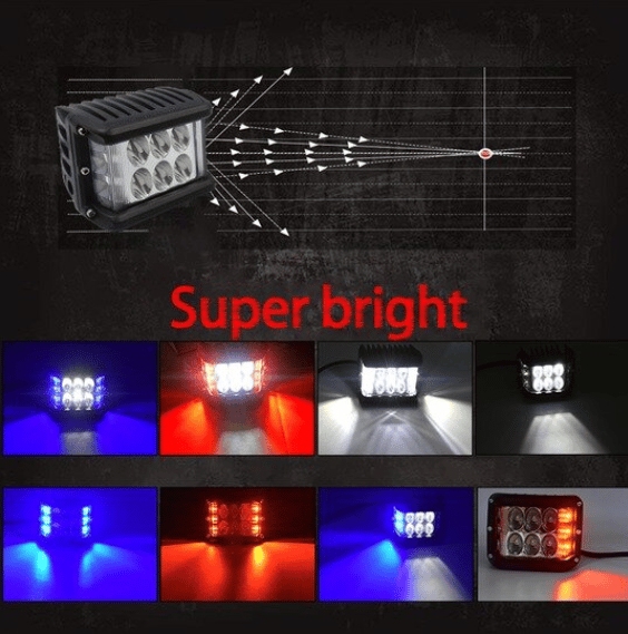 🔥Early 2023 59% OFF🔥Car Dual Sides LED Dual Color Light