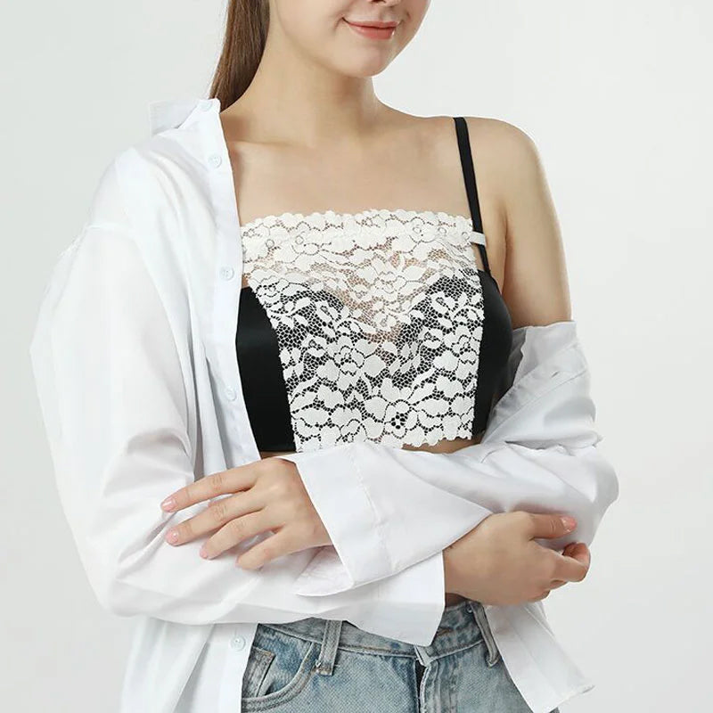 Spring Summer False Collar Lace Bandeau False Collar