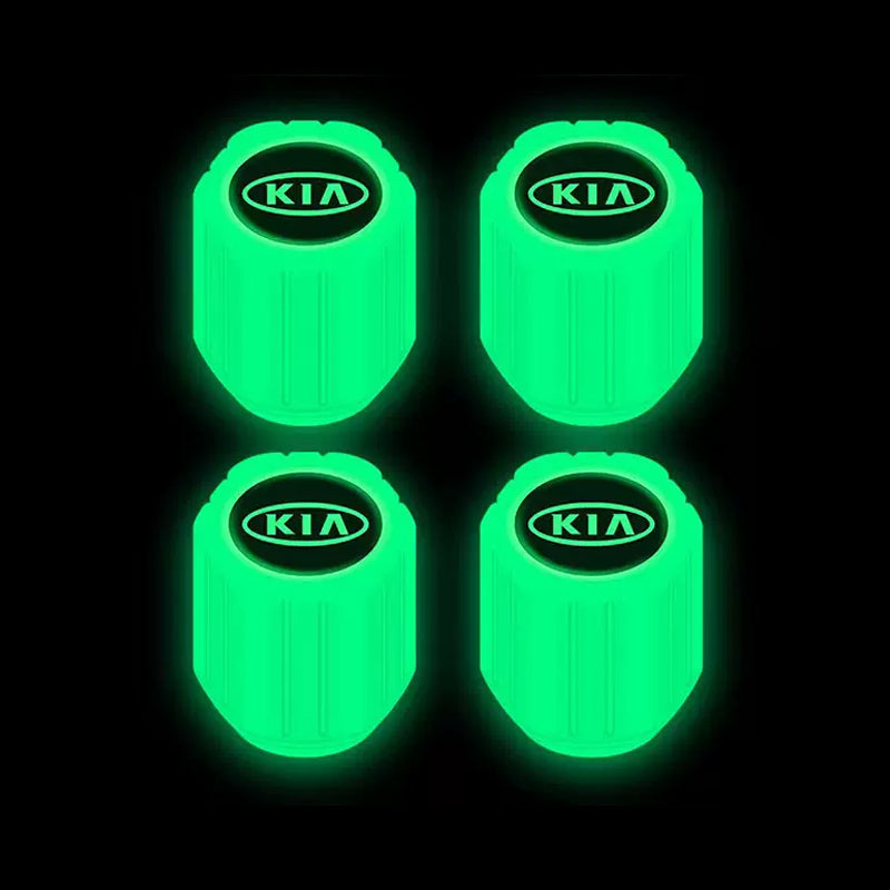 Car Tire Luminous Valve Cap（4 Pcs）