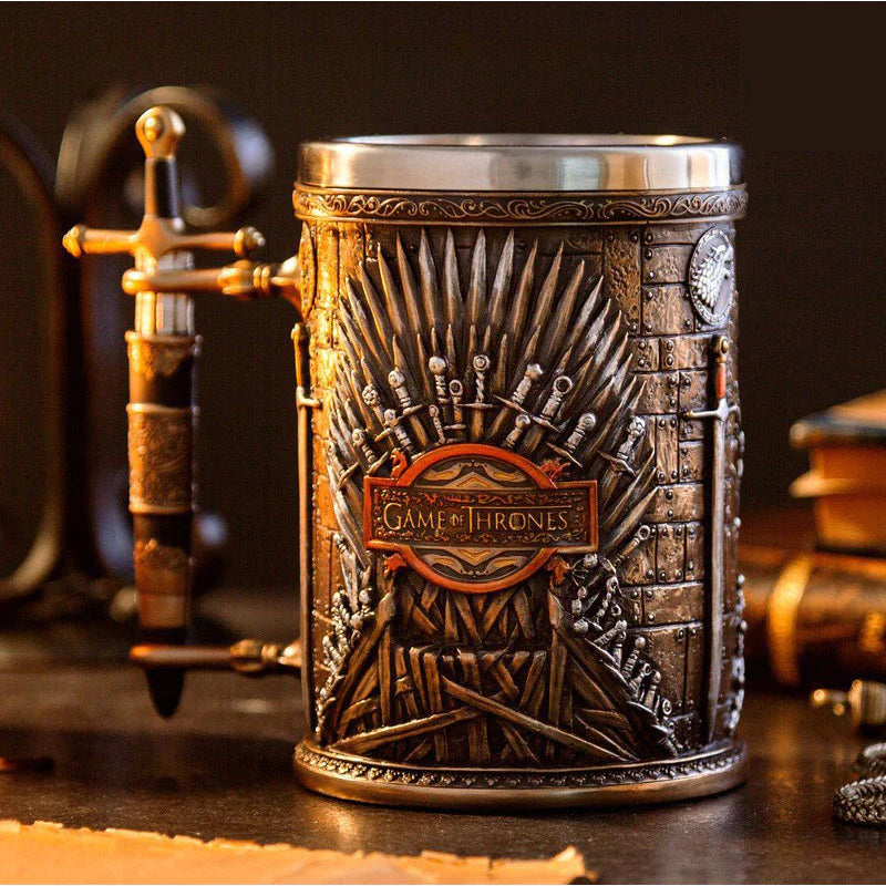 Stainless Steel Resin Mug