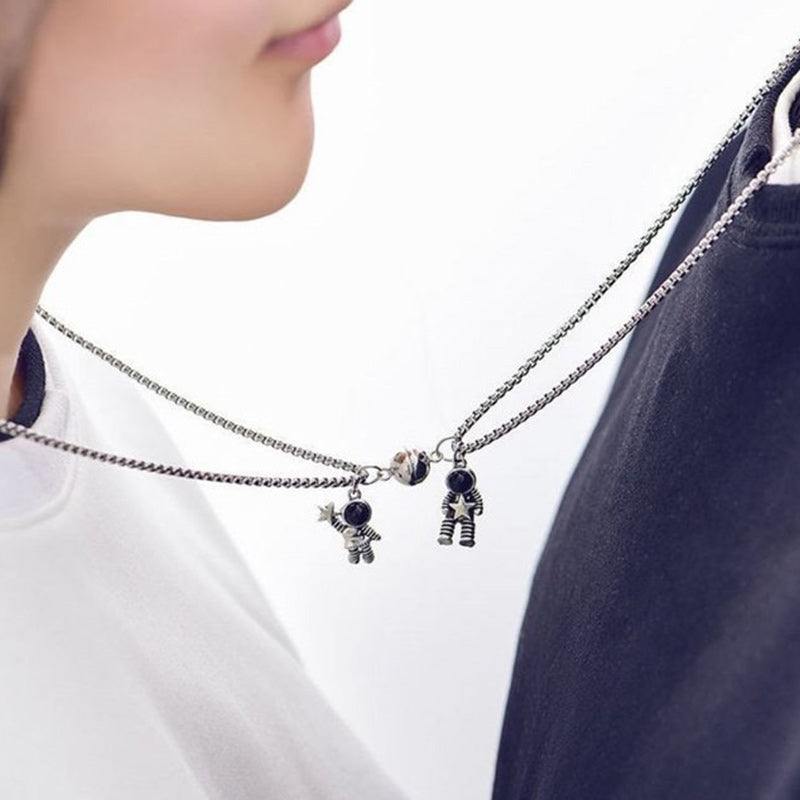 Astronaut Magnetic Necklace