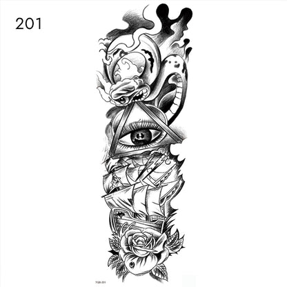 Full Arm Waterproof Tattoo Sticker