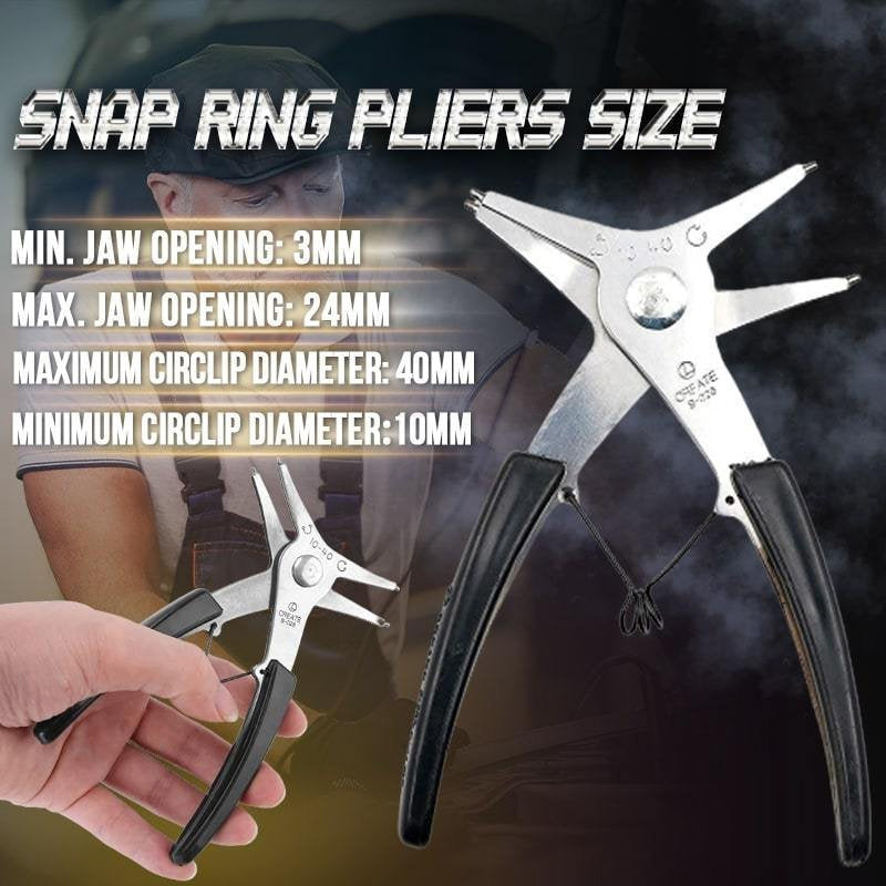 2-in-1 Circlip Pliers