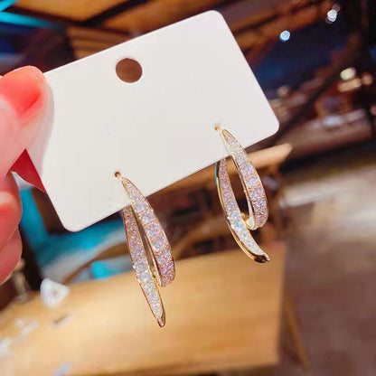 Women's Irregular Cross Earrings