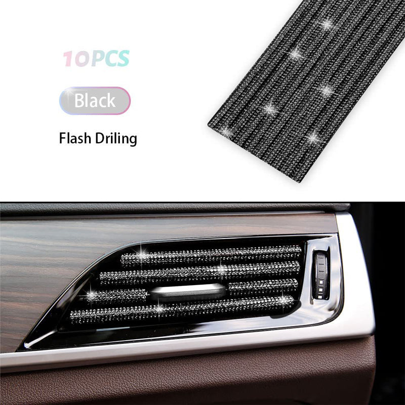 Diamond-studded Car Air Vent Trim