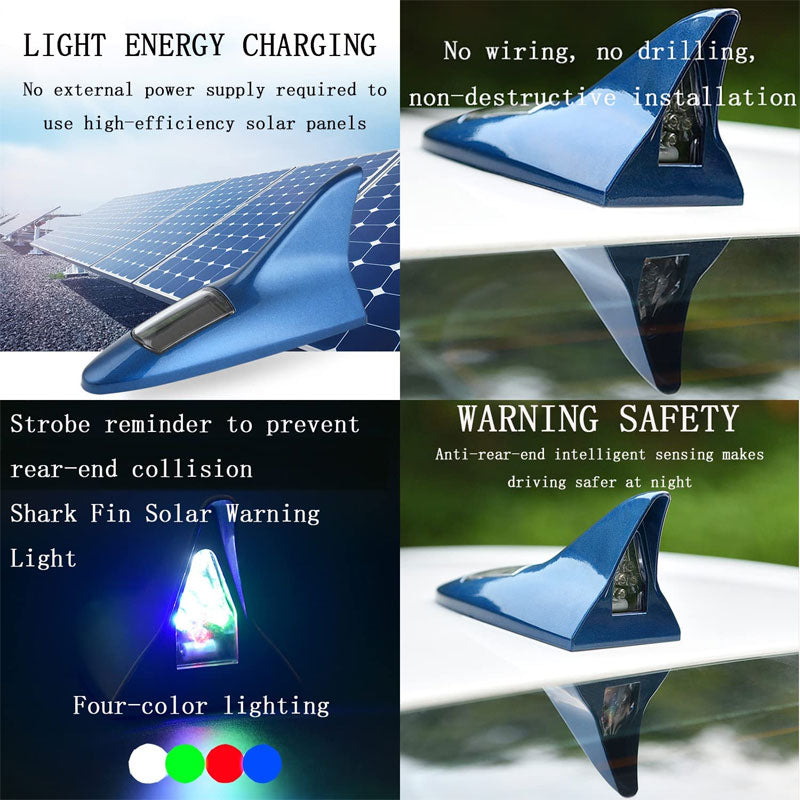 Car Anti-rear Collision Solar Decorative Lights