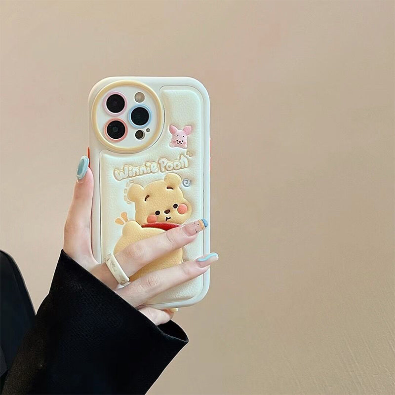 Cartoon Cute Butt Winnie The Pooh Phone Case