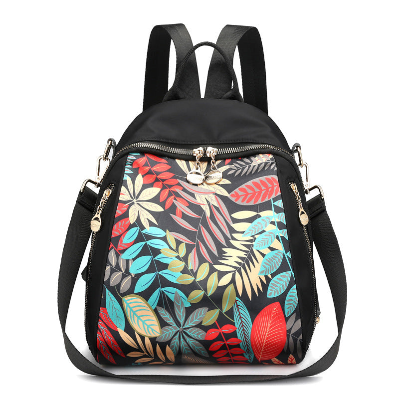 2 bags (Print backpack / shoulder bag) / height 25CM* width 15CM* thickness 30CM