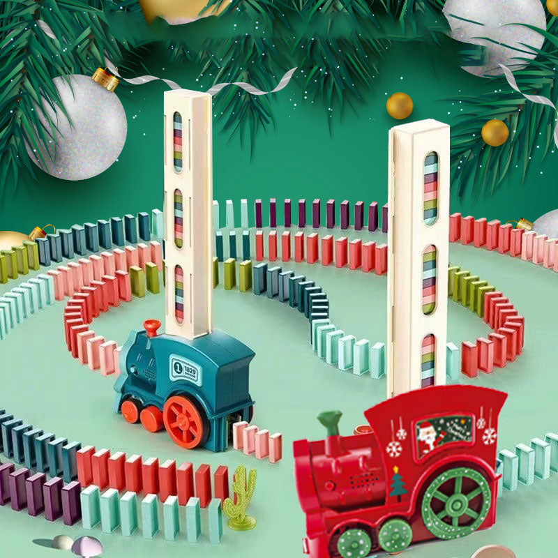 Kids Electric Domino Train