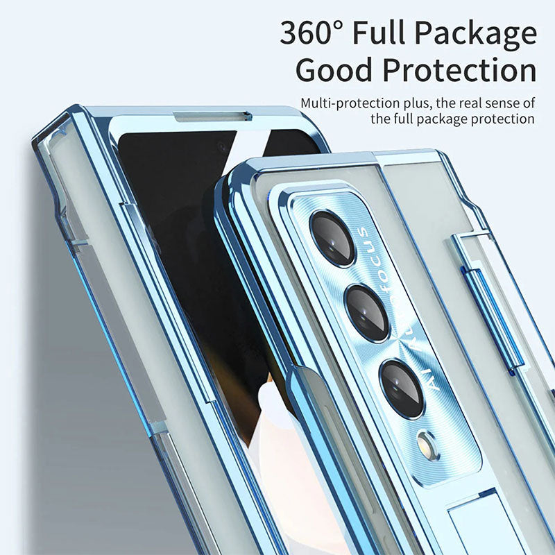 Hinged Folding Pen Tray Phone Case