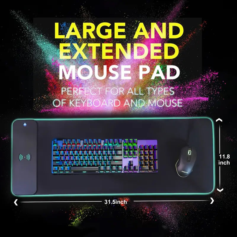 RGB Illuminated Mouse Pad