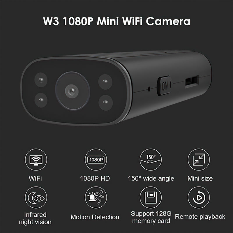 Wireless Camera Motion Sensor Alarm Phone Smart WiFi 1080P