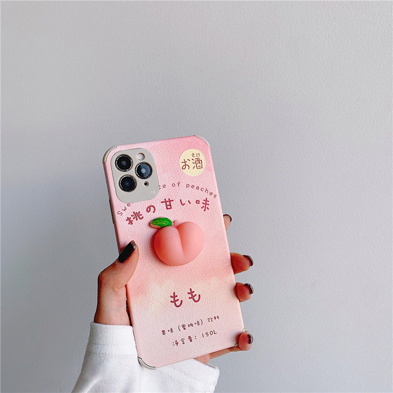 PINK SOFT CASE FOR IPHONE