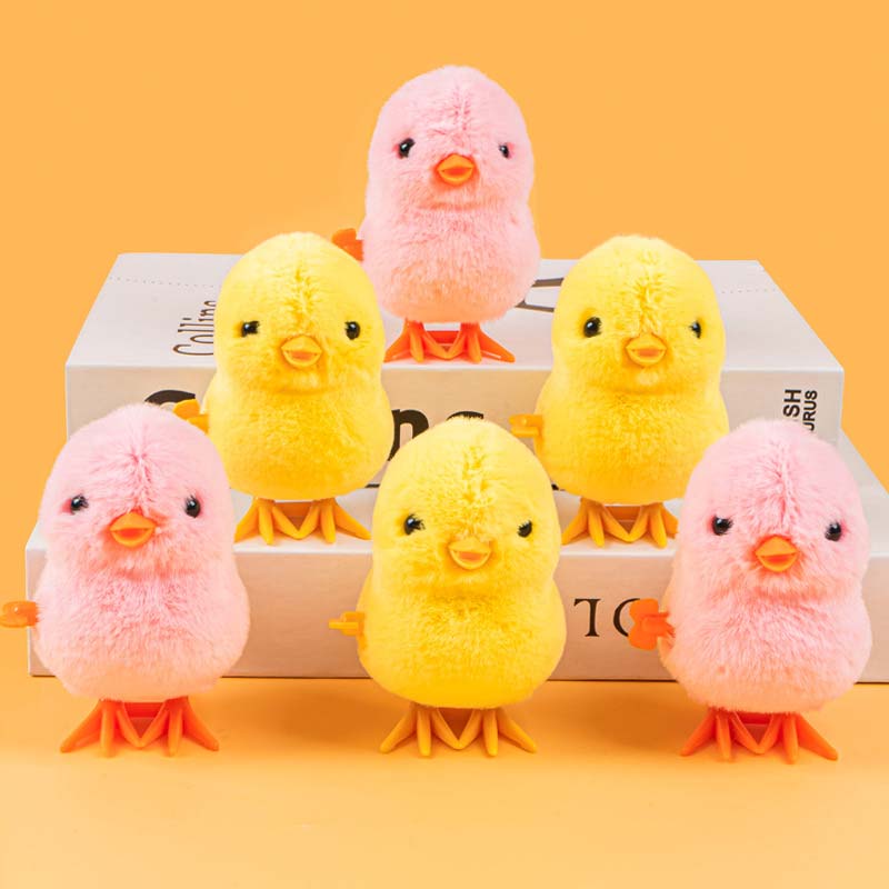 Plush Jumping Chicken Toy